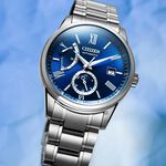 CITIZEN 星辰 正能量動儲機械紳士腕錶 NB3001-61M, , large