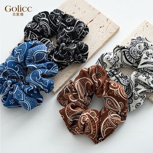 【Gulicc】古莉可 髮圈 歐美款復古係 百搭 大腸髮圈