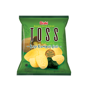 Oishi TOSS Potato Crisps Rasa RumputLaut