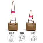 SPRING-時尚手工編織肩背包 簡約質感手提小方包-多色, , large