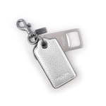 COACH Logo 吊牌及開瓶器造型吊飾/鑰匙圈/銀色, , large