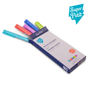 Super Petit - 5 Pastel Markers Thin Tip
