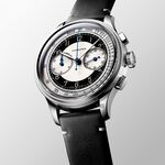 LONGINES 浪琴 Heritage 經典復刻計時機械錶 L28304930, , large