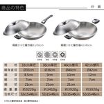PERFECT 理想牌 極緻316不鏽鋼七層複合金炒鍋附蓋 40cm雙耳-Leidea樂德兒, , large