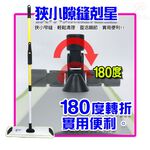 金德恩 GS MALL 台灣製造 乾濕兩用伸縮平板拖把 150x48x12.5cm 平板拖把 拖把 兩用拖把 清潔拖把 乾濕兩用, , large