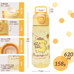 『HOUSUXI·舒希』三麗鷗布丁狗-Tritan 彈蓋水瓶620ml(A3), , large