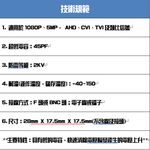 昌運監視器 絞線傳輸器 Cable線網路線BNC適攝影機DVR CVI TVI AHD 1入防雷型雙絞線傳輸器（拋棄式）, , large