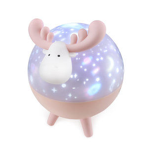 [RONEVER] 甜心鹿投影夜燈 PC417