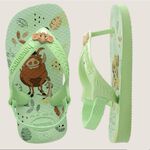 『現貨秒出』[巴拉娜巴西人字拖專賣店]中壢實體店面Havaianas童鞋 夾腳拖/人字拖鞋BABY DISNEY CLASSIC綠 獅子王 迪士尼, , large