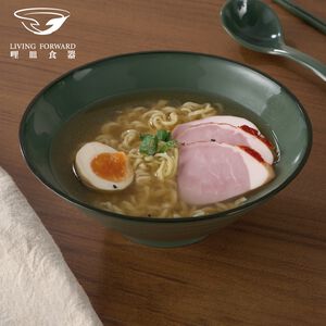 【哩皿食器】台灣製  CPET 潔晶拉麵碗禮盒兩入組｜暮夜藍