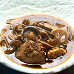 Vegan Grass Jelly Monkey Mushroom Soup, , large