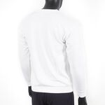 Puma 男 基本系列 No.1 Logo圓領衫 長袖上衣 亞洲版 素面 簡約 白 福利品 [59299713], , large