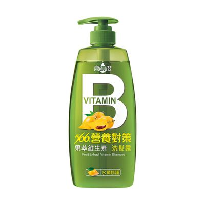 566營養對策果萃維生素B洗髮露