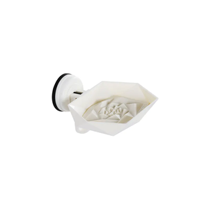 [FECA] F3 Rose Suction Soap Holder-Pure White