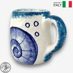 【SOLO Vintage】Modigliani Italian Pottery 550ml Mug Water Cup Coffee Cup Mediterranean Series Handmade Made in Italy, , large
