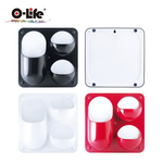 【O-Life】Magnetic wall-mounted storage model C red, , large