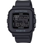 CASIO 卡西歐 BABY-G 單色像素動畫數位手錶-黑 BGD-10-1, , large