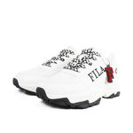 Kixpress-Fila Clunky Sneaker 女 運動休閒鞋 經典厚底 老爹鞋 白黑 [5-J939Y-110], , large