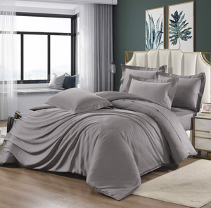 [Sleep Cotton House] 100% Lyocell 60 thread count Tencel bed bag + dual purpose quilt set - 6 feet double size