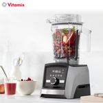 【美國Vitamix】Ascent領航者全食物調理機 智能x果汁機 尊爵級-A3500i-髮絲銀(官方公司貨)-陳月卿推薦, , large