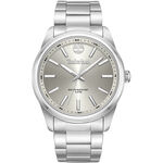Timberland 天柏嵐 休閒時尚大三針鋼帶手錶-45mm/銀 TDWGG0030001, , large