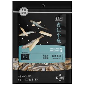 KING杏仁小魚71g