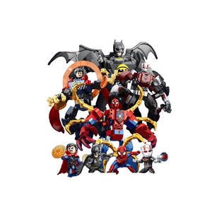  [Brick Republic]Wangao WG288030 Iron Mecha Hero &ndash; Set of 4 (Educational Building Blocks)