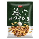 盛香珍蒜片小魚干花生70g, , large