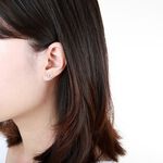 【Angel & Me】幸運 馬蹄鐵 Horseshoe 一對 s925 純銀 耳環 耳夾 生日 禮物, , large