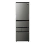 SHARP SJ-PW46KT-H左右開五門除菌冰箱_灰, , large