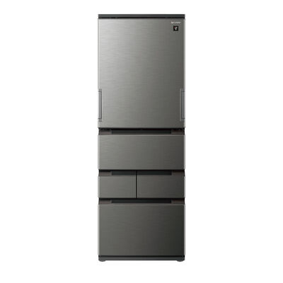 SHARP SJ-PW46KT-H左右開五門除菌冰箱(灰色)