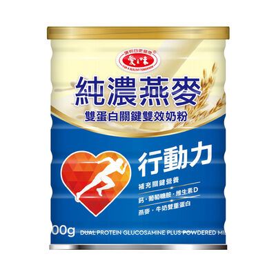愛之味純濃燕麥雙蛋白關鍵雙效奶粉 600g