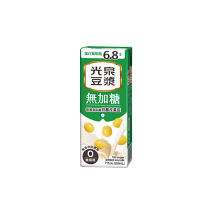 光泉豆漿-無加糖200ml