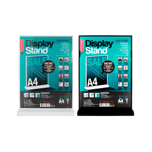 A4 T-Shaped Display Stand &ndash; Black