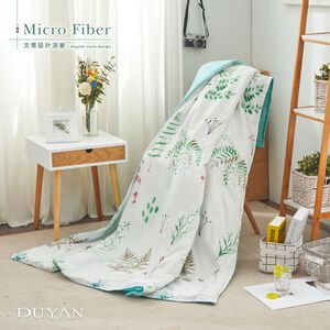 【DUYAN 竹漾】舒柔棉 涼被 / 漢普斯花園