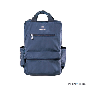 【HAPI+TAS】摺疊手提後背包 HAP0103-霧面深藍