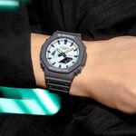 CASIO 卡西歐 G-SHOCK 綠光系列 八角 手錶 GA-2100HD-8A, , large