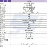 昌運監視器 環名HME HM-261 200萬 彩色紅外線槍型攝影機 3LED 紅外線20M, , large