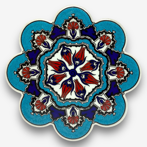 【SOLO Vintage】Designer Heat Mats Ceramic Hot Pads Coasters Made in Turkey 02