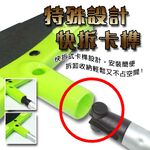 金德恩 GS MALL 台灣製造專利 除塵乾溼兩用伸縮掃把 附15片除塵紙 隨機色 除塵掃把 乾溼掃把 兩用掃把 伸縮掃把, , large