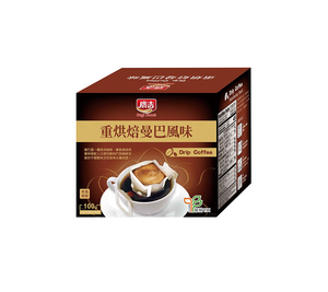 【廣吉】 濾掛咖啡-重烘焙曼巴風味100g(10入)