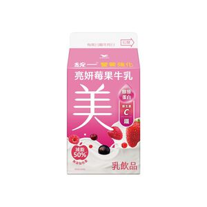 統一營養強化亮妍莓果牛乳400ml※實際到貨效期約4天以上