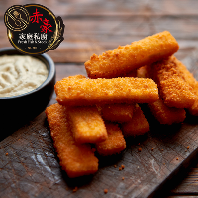 赤豪家庭私廚 香酥英式炸魚條60條（45±3g/條/5條1包）