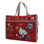 Hello kitty橫式手提袋, , large