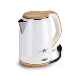 【MOLIJIA】M27 Double-Layer Anti-scalding Quick-boiling Kettle 1.9L - White Wood Grain/Insulated Type/Electric Kettle/Electric Tea Kettle, , large