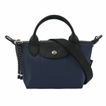LONGCHAMP LE PLIAGE ENERGY 迷你再生帆布二用包/海軍藍, , large