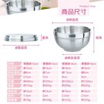 PERFECT 理想牌 極緻316不鏽鋼雙層碗六入組隔熱碗碗 12cm-Leidea樂德兒, , large