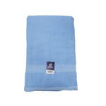 方格牌飯店級加大浴巾-78x160cm-藍色-1入, , large