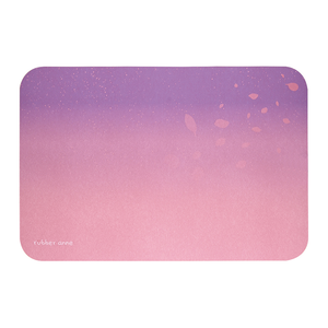 【怪獸】rubber anne 10秒頂吸 軟式珪藻土吸水地墊 櫻花系列(60x40cm) -夜雪櫻飛,  【怪獸】rubber anne 10秒頂吸 軟式珪藻土吸水地墊 櫻花系列(60x40cm) -夜雪櫻飛