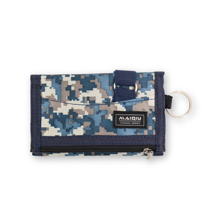 【MQ】Nylon tri-fold short clip,  【MQ】Nylon tri-fold short clip
